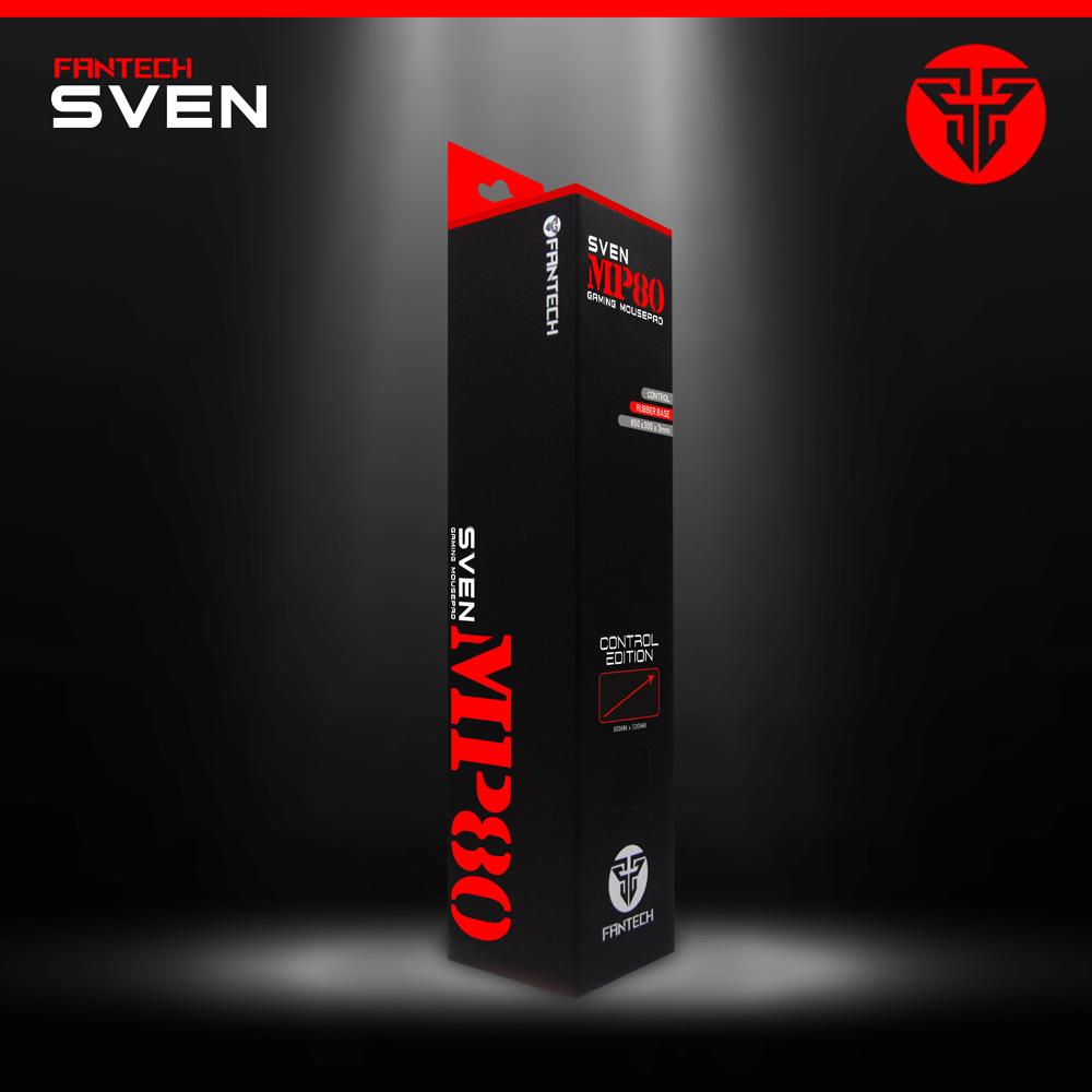 FANTECH MP80 SVEN Rubber Base Control Edition Gaming Mouse Pad - Image 5