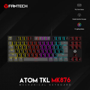 Fantech Atom mk876 v2 Mechanical gaming keyboard