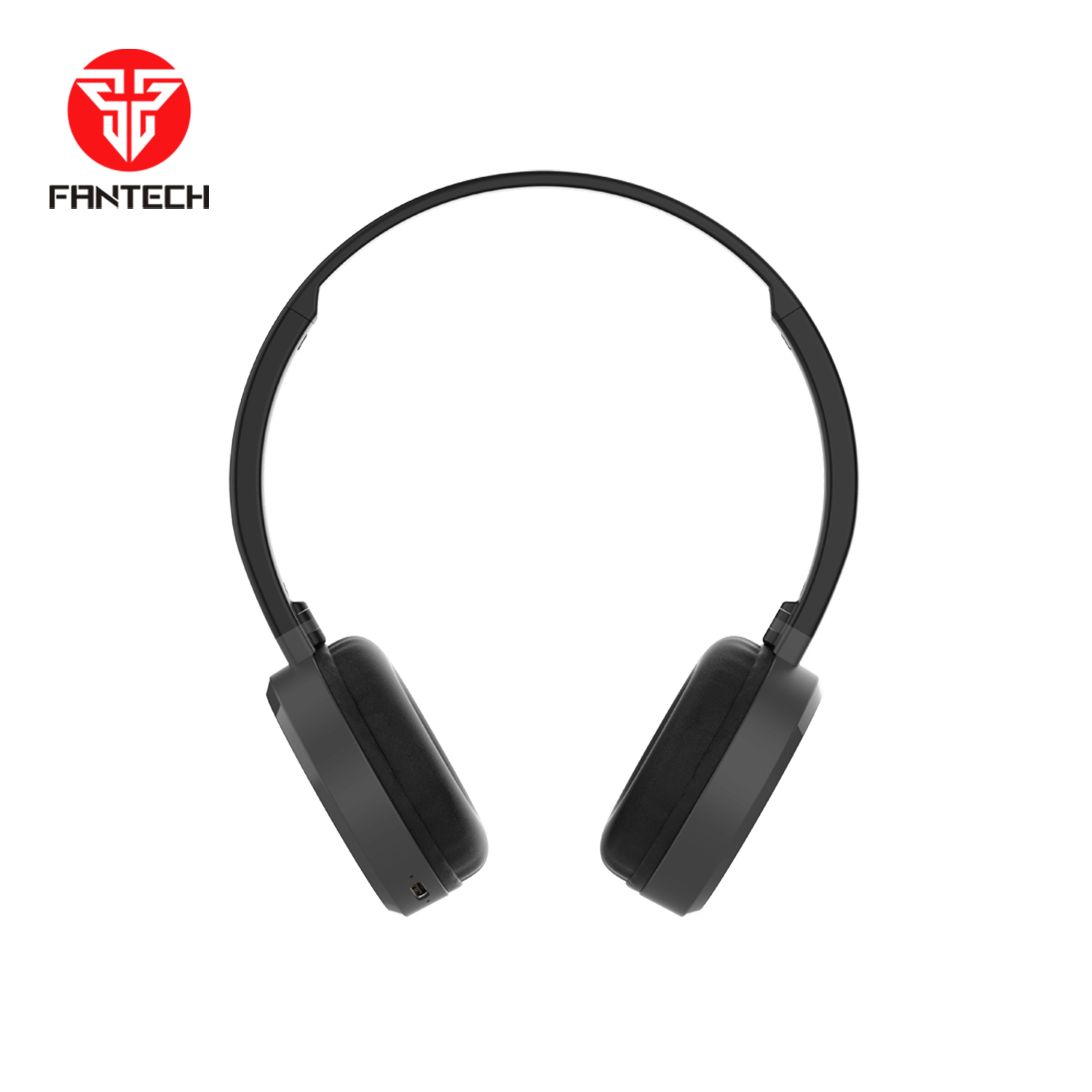 FANTECH WH02 GO AIR Bluetooth 5.0 Wireless Headphone Dual Connection - BLACK - Image 3