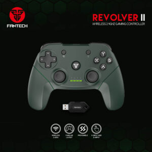 Fantech WGP12 REVOLVER Wireless Gaming Controller – Green