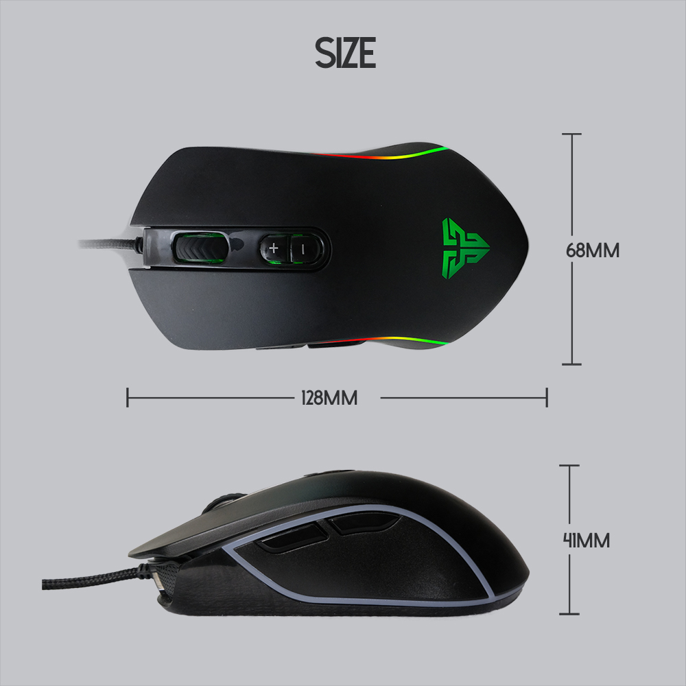 Fantech THOR X9 MACRO RGB GAMING MOUSE - Image 4