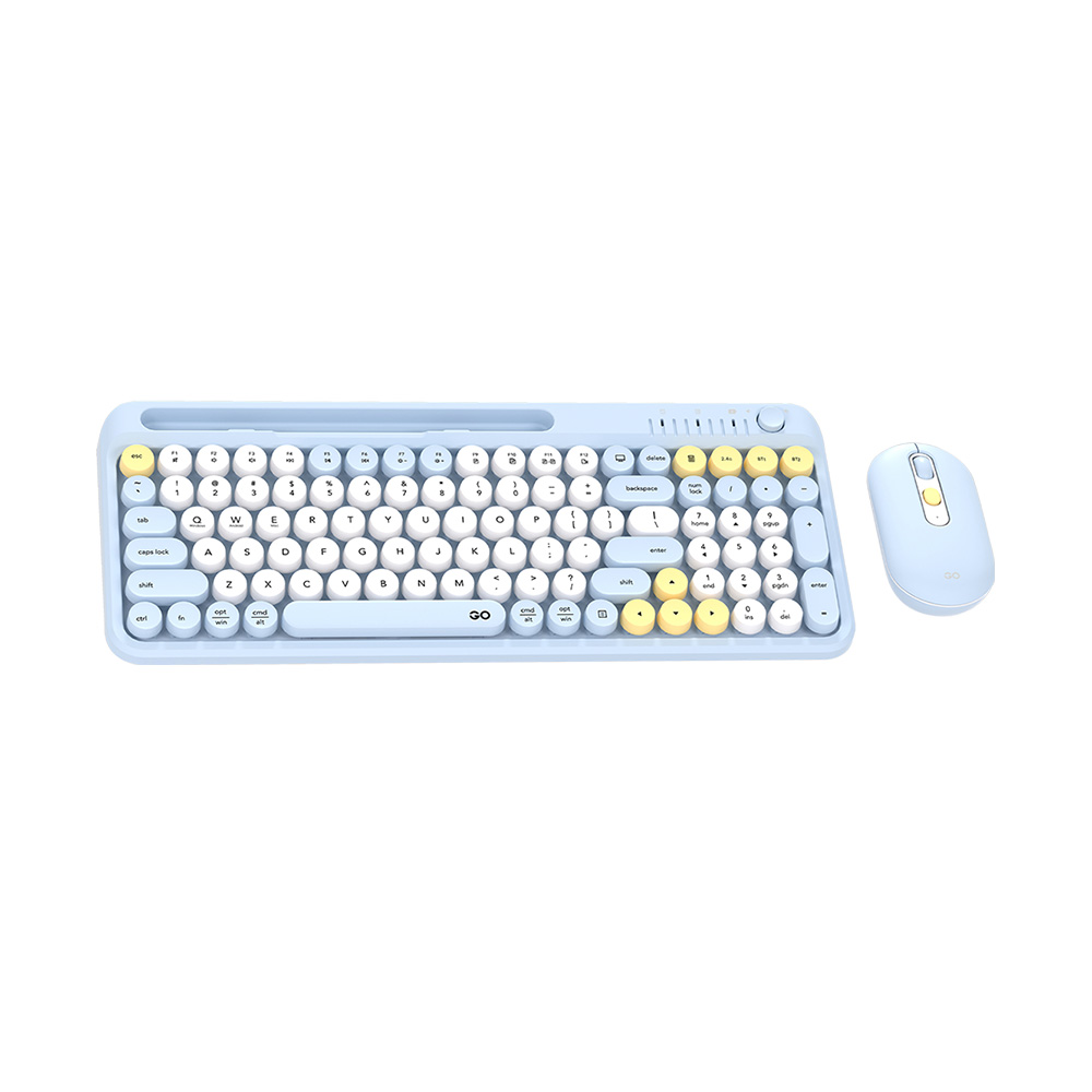 FANTECH GO MOCH 101 WK899 WIRELESS KEYBOARD AND MOUSE SET FOR PC LAPTOP NOTEBOOK COMFY COMBOS